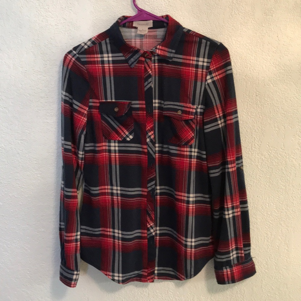 plaid shirt